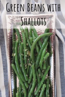 Green Beans with Shallots (Haricot Verts)