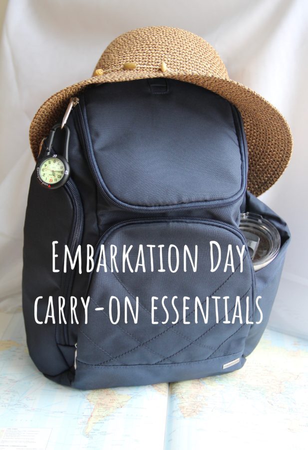 Embarkation Day Carry-On Essentials