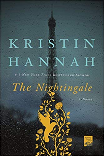 Bluie book cover of The Nightingale by Kristin Hannah