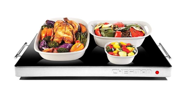 Photo of the Chefman electric warming tray
