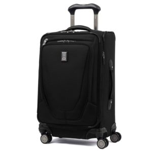 Black carry-on luggage, Travel Pro, Crew 11, 21" spinner luggage