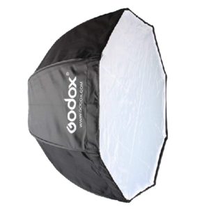 Godox 120cm / 47.2in Portable Octagon Softbox Umbrella Brolly Reflector for Speedlight Flash