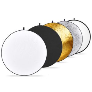 Neewer brand 42" round diffuser lit, 5 colors