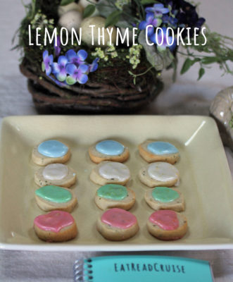 Lemon and Thyme Cookies