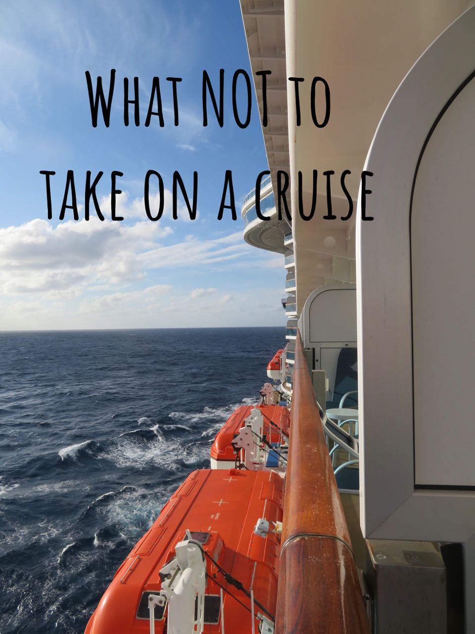 What NOT to Take on a Cruise – Explained