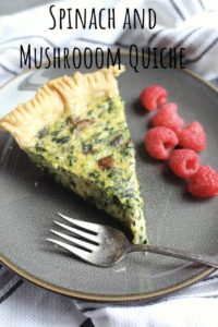 Spinach and Mushroom Quiche - EatReadCruise