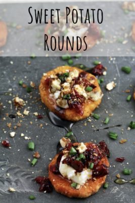 Sweet Potato Rounds: Appetizer or Side Dish